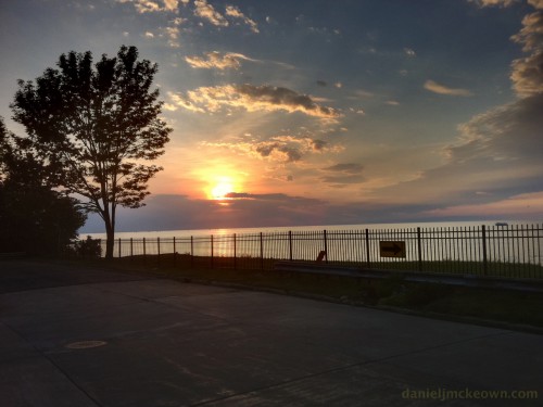Lake Erie sunset